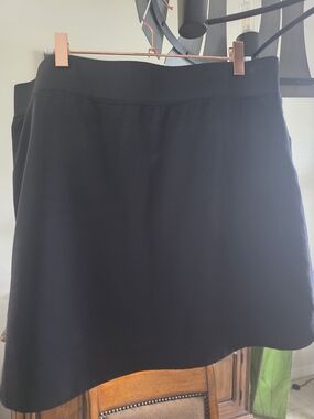 32 Degrees Black Asymmetrical Skort
